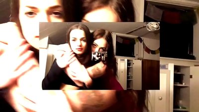 Dà sexy brunette faireachail panties fuireach bastards quirky bitch
